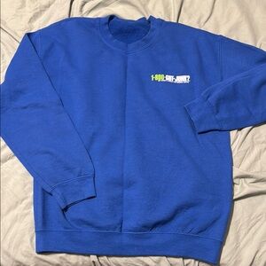 Blue Crewneck Sweater